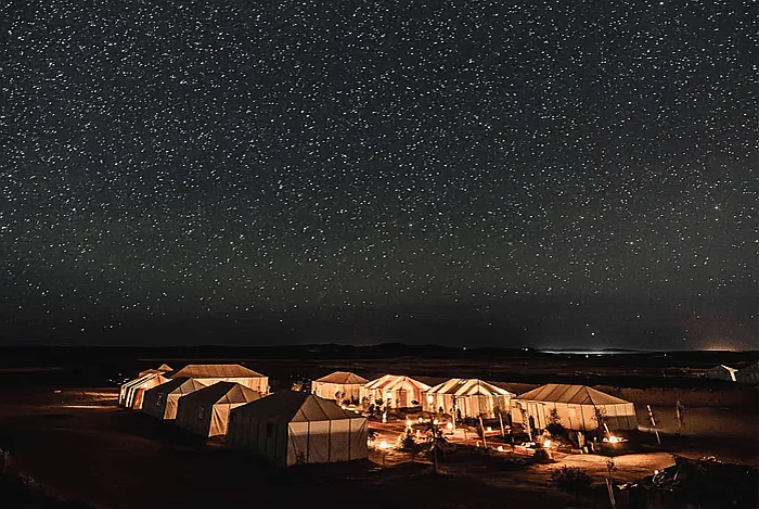 Arrival at Erg Chebbi