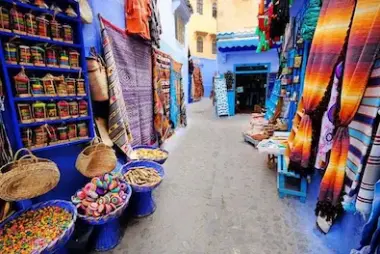 Blue and white medina of Essaouira