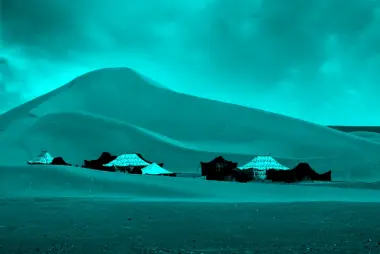 Berber camp at M'Hamid