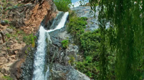 Setti Fatma waterfalls in the Ourika Valley